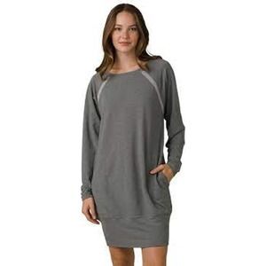 prAna Rosie Everyday Essential Casual Dress In Ashy‎ Gray Size XS NWT